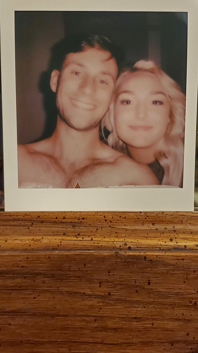 codacaine's tweet image. This polariod James &amp;amp; I took is actually so fucking cute🥺