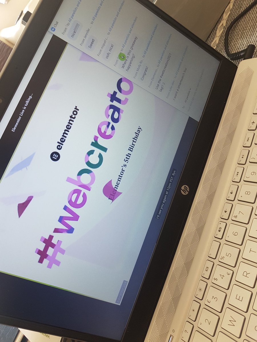 erikvs68's tweet image. #webcreators2021 great insight on the road ahead from Gary Vaynerchuk and Elementor.