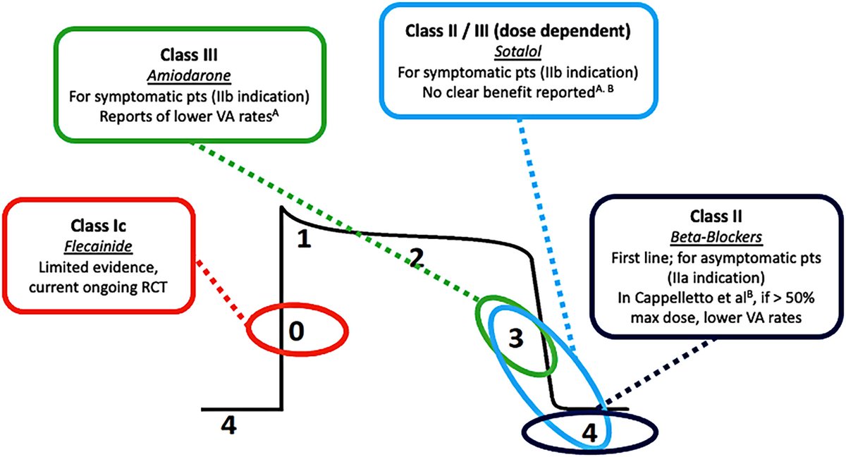 📌#AntiArrhythmic drugs💊in #Arhythmogenic right ventricular cardiomyopathy
#CardioEd #CardioTwitter #ePeeps