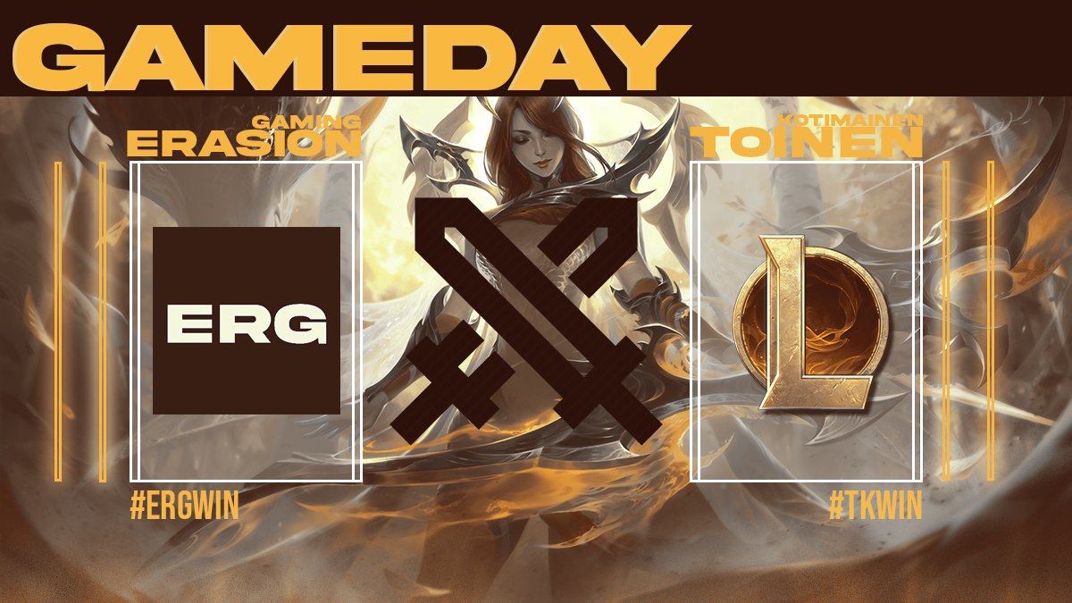 erasion_gaming's tweet photo. Another bo3 today 20:00 EEST! โ
3W / 0L currently.
#GoErasion
#Leaguesgg
#LCFI https://t.co/ijV9G2nIeW