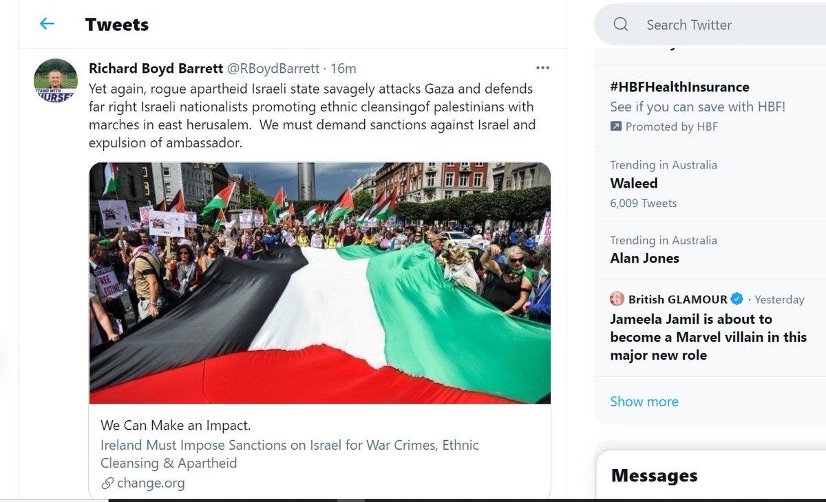 Why was this tweet of yours deleted <a href="/RBoydBarrett/">Richard Boyd Barrett</a> ?