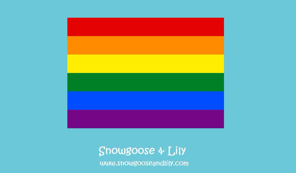 It's Pride Month this June. Join in / show your support with this brilliant poster!

snowgooseandlily.com/products/rainb… #pride #lgbtq #prideflag #pride2021🌈