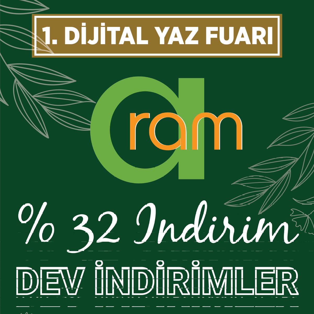 WPeywend's tweet photo. 1. Dijital Yaz Fuarında @aram_yayinevi nde %32 İndirim var!!!
Stoklarda sınırlı kampanyayı kaçırmayın....
#devindirim #devindirimgünleri #indirimliürünler #indirim https://t.co/bUq39KsQ9J