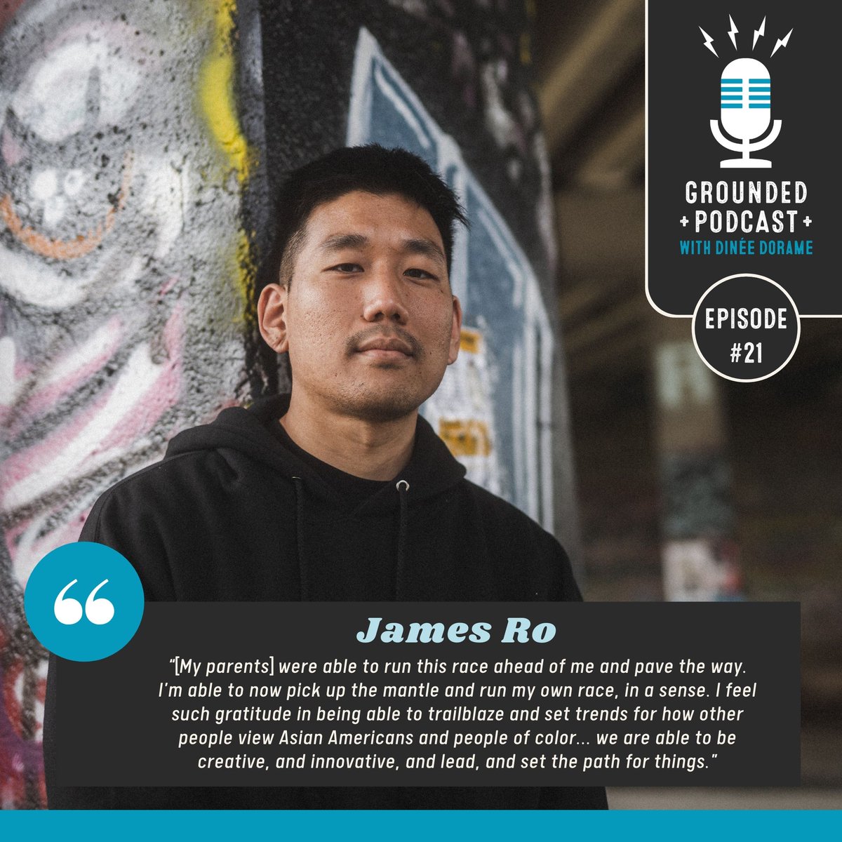 groundedpod's tweet image. ⚡️ EPISODE 21: James Ro, Co-Founder of Atlanta Run Club
 
🎧 Listen on Spotify, Apple Podcasts, Stitcher, SoundCloud, or at groundedpod.com! 

➕➕➕➕

#GroundedPod #NativePodcast #WhatGroundsYou #AtlantaRunClub #DiverseWeRun #NewEpisode