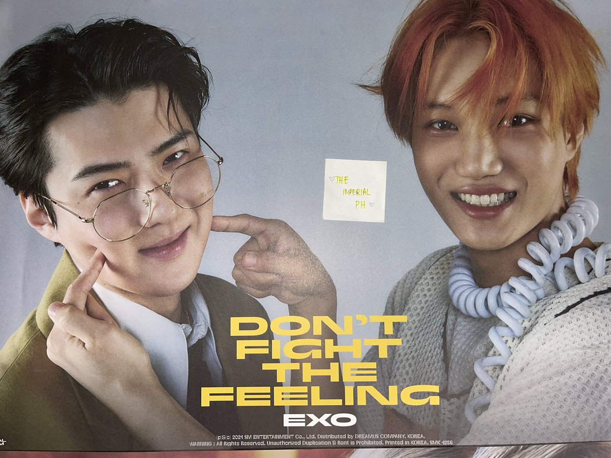 theimperialph's tweet photo. Poster - 300 💕

#DONT_FIGHT_THE_FEELING #exo https://t.co/FURVLw0ZOR