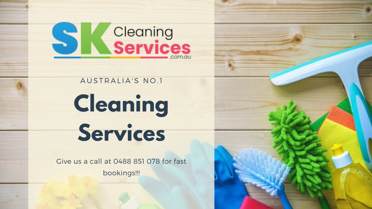 SESCleaningm's tweet photo. Call #SKCleaningService to get same-day #cleaningservices at a very reasonable price. We are the most #reliablecleaners in #Australia. So hurry up and book our professionals now!!!
Dial- 0488 851 078
Visit here for more info- https://t.co/hU242n9hze

#cleaners https://t.co/XXHCQyyliX