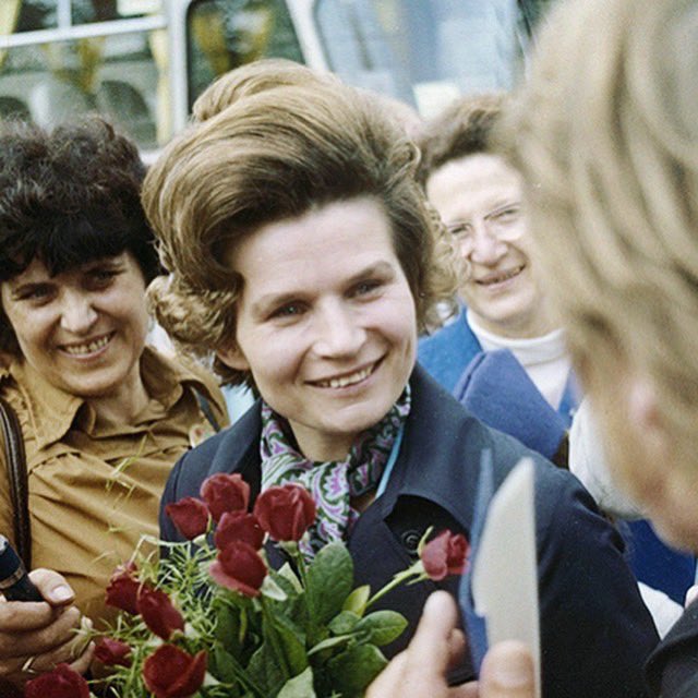 aerospacecap's tweet photo. On this day, in 1963, the first and the youngest woman flew into space with a solo mission 🚀 #GK team congratulates Valentina Tereshkova on such a significant moment for the whole world 🥳 She remains an inspiration for us!
#womaninspace #gklaunch #spaceflight #Tereshkova https://t.co/IyIp1653ly