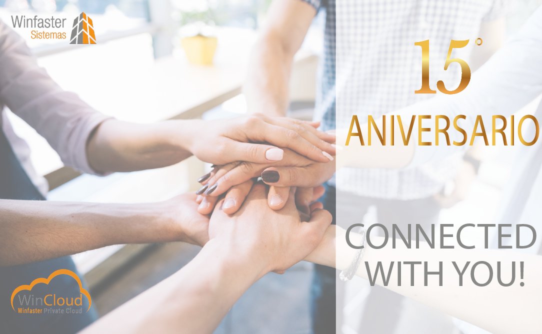 winfaster1's tweet photo. 🎉 ¡Estamos de celebración! 🎉

Winfaster cumple 15 años y queremos compartirlo contigo. 
Esperamos continuar siendo tu socio tecnológico para apoyarte en esta área garantizándote tranquilidad y seguridad en tu negocio.

¡Más de una década conectados contigo!
#Winfaster https://t.co/J7QUGzF6VO