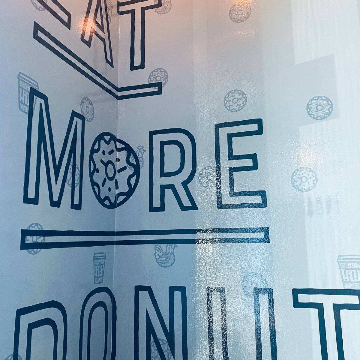 The answer to every question?!?🙋🏻‍♀️🍩 #eatbobsdonuts #blackstonedistrict #eatmoredonuts #donutscoffeechicken #cws