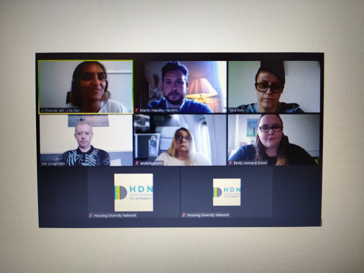 Martin Handley he/him (@1andonlyhandley) on Twitter photo What a fantastic session with @HDN_UK talking about <a href="/Houseproud_NW/">HouseProud NorthWest</a> and <a href="/RoofsRainbow/">Rainbow Roofs</a>.
We are so lucky to have a LGBTQ+ staff group at <a href="/StockportHomes/">Stockport Homes</a> and as chair being able to do amazing things like this. What a fantastic session with @HDN_UK talking about <a href="/Houseproud_NW/">HouseProud NorthWest</a> and <a href="/RoofsRainbow/">Rainbow Roofs</a>.
We are so lucky to have a LGBTQ+ staff group at <a href="/StockportHomes/">Stockport Homes</a> and as chair being able to do amazing things like this.