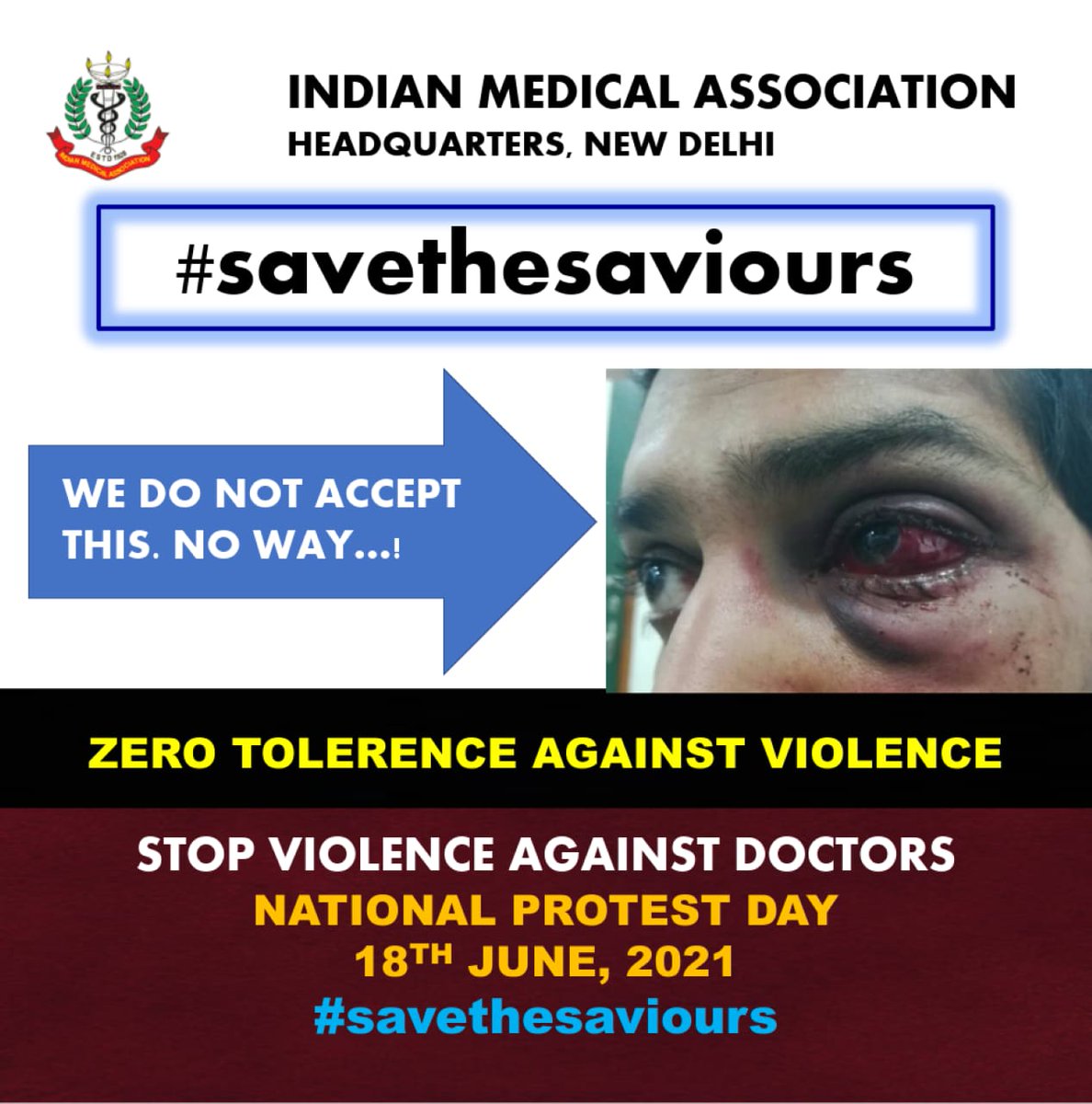 IMAIndiaOrg's tweet photo. #SaveTheSaviours https://t.co/GeaRF0YLK2