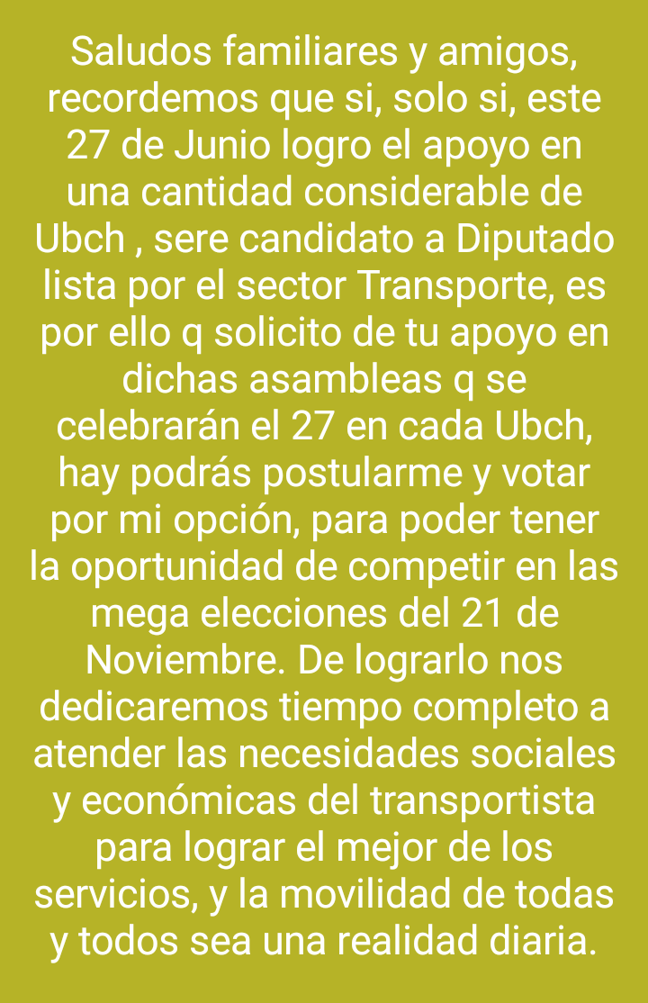 joselider1's tweet photo. Saludos a todos mis seguidores, https://t.co/41splhqACj