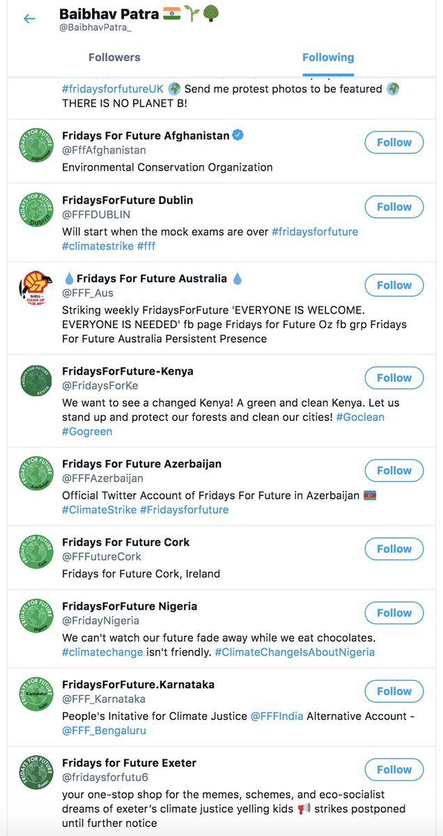 Starts Mad love to FFF: i will post first 40 follows for BillionairesForFuture pages, in total there are 120!!Any normal person is doing this? You tell me!