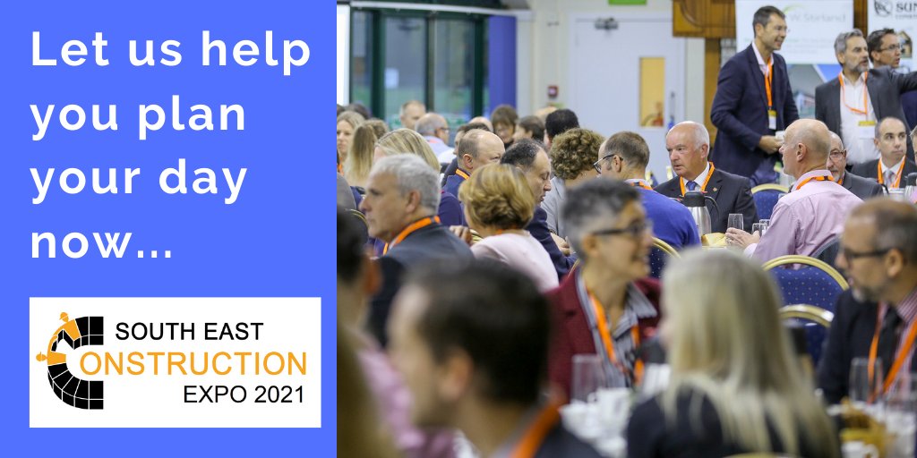 More networking opportunities –  the South East’s largest gathering from the construction and related sectors.

<a href="/ConstructExpo/">Construction Expo</a>  on 21 October <a href="/SouthEngEvents/">South of England Event Centre</a>  
 West Sussex is LIVE and  LIVE streamed. Book FREE  constructexpouk.co.uk 

#construction #exhibition #conference