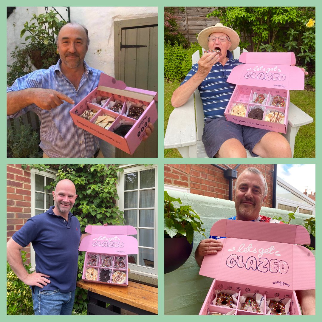 doughnuttime_uk's tweet photo. We're pleased to report our resident Dad's all gave the Father's Day 6-Pack their tick of approval 🤘🏼🏁 LAST CHANCE TO GET DAD THE BEST GIFT EVER!!

SHOP NOW!
https://t.co/iYv0kb9DK6

#fathersday #doughnutsfordad https://t.co/yvj1LFfMXX