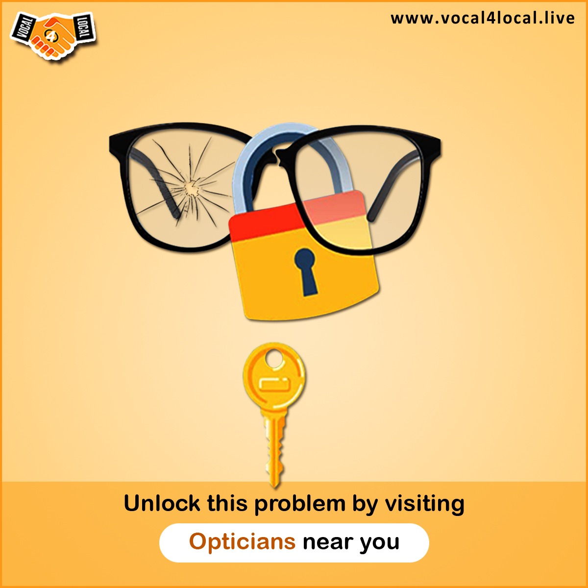 Vocal_4local's tweet photo. Are you looking for an optician near you? You can find it here with https://t.co/jUd9xR3CqV
#GetItAll #BestForYou #optical #opticians #Everything #northindianfood #LocalSearchengine #vocalforlocal #IncreaseBusinessVisibility #advertisingpartner #businessopportunity https://t.co/PbLIU9wmWy