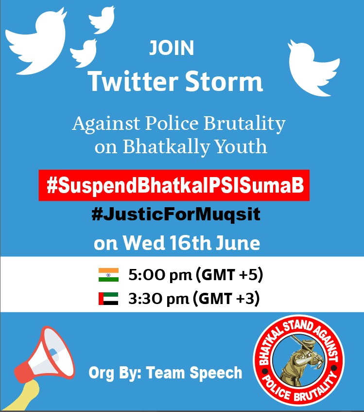 Subedarmukarra1's tweet photo. #SuspendBhatkalPSISumaB
#JusticeForMuqsit https://t.co/tQ4k1TF5DA