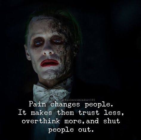 Chalinee Thirasupa Endure The Pain Now Or Suffer Later Joker Jokerface T Co Vll4wxv2u7 Twitter