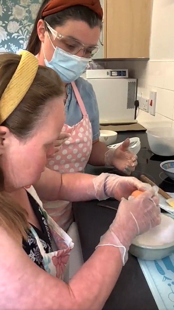 AspireCBS's tweet photo. We've been so busy enjoying ourselves during #LeedsLearningDisabilityWeek that we haven't had time to post about it!!  Congratulations to Trevor, Kelly and Heather who were supported to present brilliant live baking demonstrations throughout the day on Monday. #GBBO https://t.co/6P5x0LjIyJ