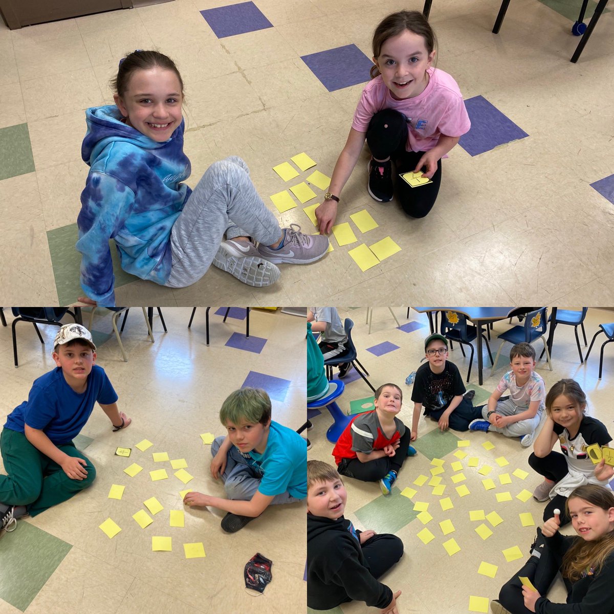 MrsHodderEDU's tweet photo. Learning about fractions! #fractionflowers @RMitchell_HTE @RMitchell_HTE https://t.co/t49pQZHc5I