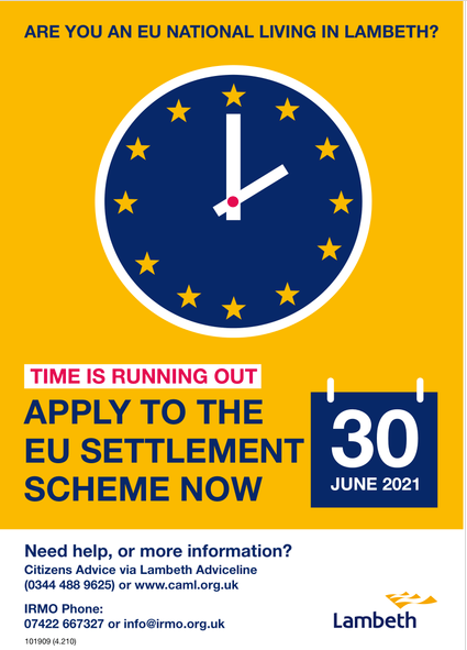 ConnectLambeth's tweet photo. All EEA &amp; Swiss citizens, resident in the UK by 31 December
2020 and their non-EU family members (even if you have lived in the UK for many years or you have a UK permanent residence document) need to apply and children. You can apply directly at https://t.co/HdSZ57x6iV https://t.co/X2alJcWTUR