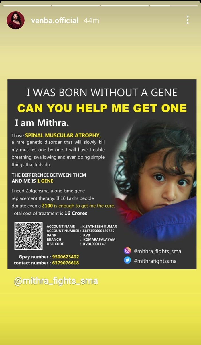 VenbaTrends's tweet photo. Please Help Friends 🙏🙏🙏

Our @VenbaOfficial Shared Instagram Story 🙏

https://t.co/P69bndBSIC

#savemithra 

@MithraSma https://t.co/PGkxdfOIPi