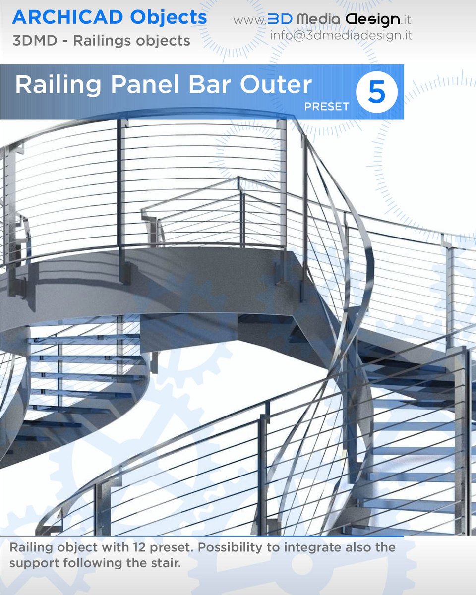 Archicad Railing Objects
3DMediaDesign - Update v.4.6 available

3dmediadesign.it/objects.html

#Archicad #fRailing #Graphisoft #BIM #Buildinginformationmodieling #BIMX #ArchicadUser #archicadrender #Buildinginformationmodeling #archicaddesign #Archicad24 #OpenBIMhdr #BIMcloud