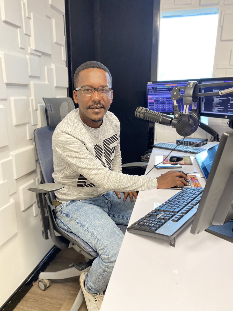 Classic105Kenya's tweet photo. Riding solo today! Tell @MikeMondo1 something nice to remind him he’s not alone throughout the show 😉
#MikeAndCess https://t.co/LT5Kchgbup
