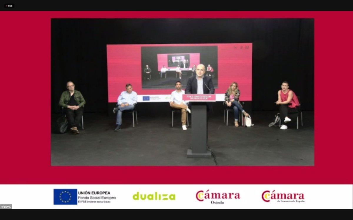 CamaraOviedo's tweet photo. Cerramos la I Feria de FP Dual Virtual de Oviedo, organizada por @CamaraOviedo @camarascomercio y @DualizaBankia agradeciendo a todas las empresas y centros educativos que han compartido con nosotros esta jornada. ¡Nos vemos el año que viene! 👏👏 #FeriaFPDual #FPDualOviedo https://t.co/QAPuQOJw2F