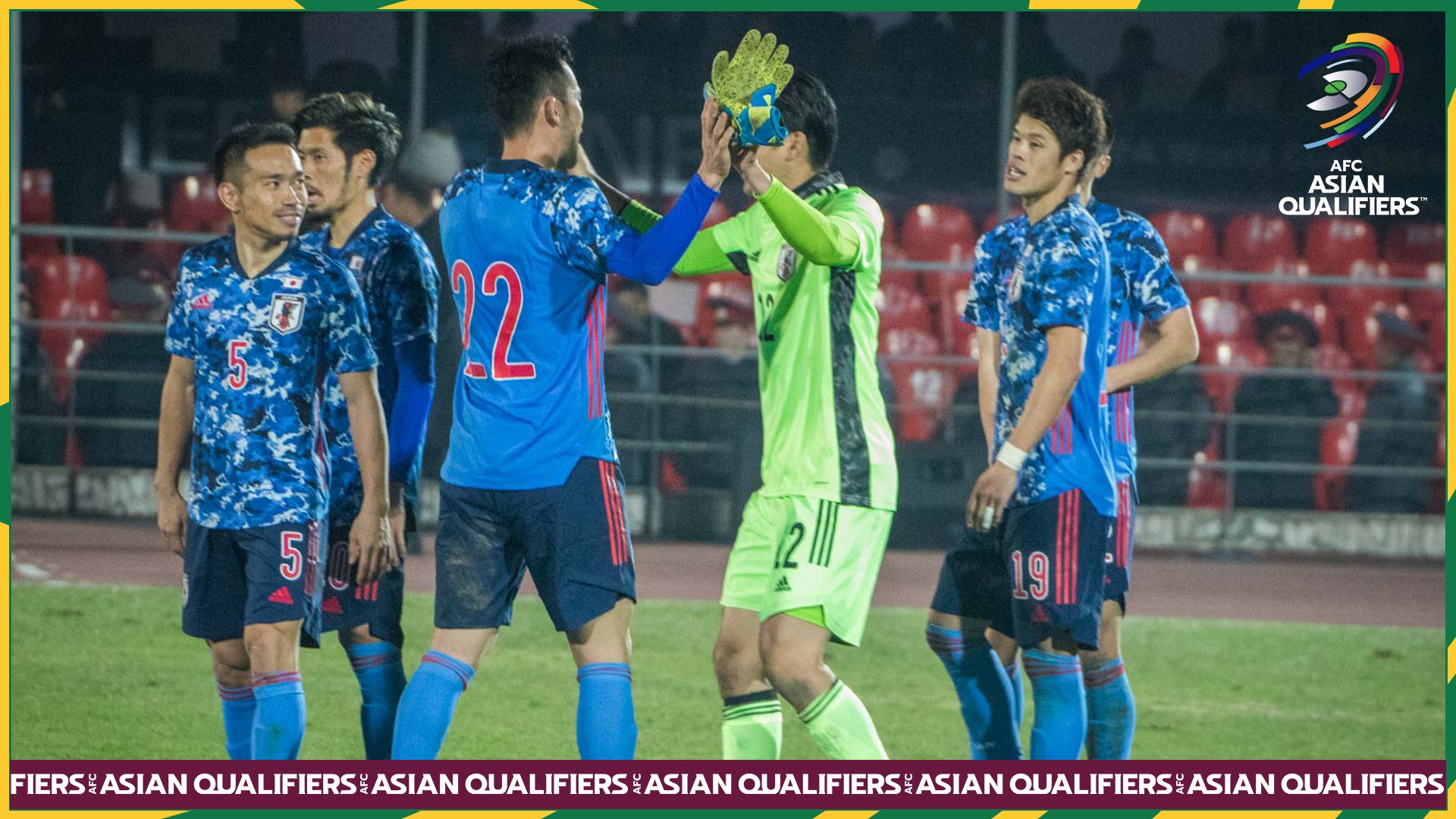 Afcアジアカップ公式 Asianqualifiers 振り返り キルギス 0 2 日本 19 11 14 ドレン オムルザコフ スタジアム Samuraiblue T Co Wr9028yufu Twitter