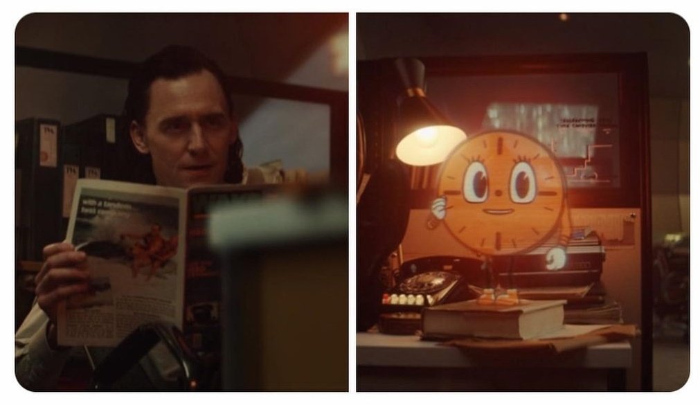 awesomeenerd's tweet image. #loki spoilers

I knew there was going to be a scene where Loki argued with Miss Minutes.