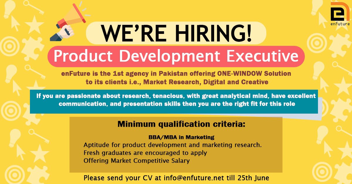 enFuturePk's tweet photo. #hiring https://t.co/uZJWD6T4lH