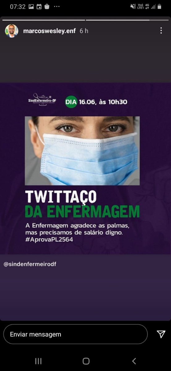 MrioRobson4's tweet photo. @fbbreal #aprovajapl2564 #abraceaenfermagem #pisosalarialdaenfermagem @ContaratoSenado @Rodrigo Pacheco https://t.co/01KDd07EEO