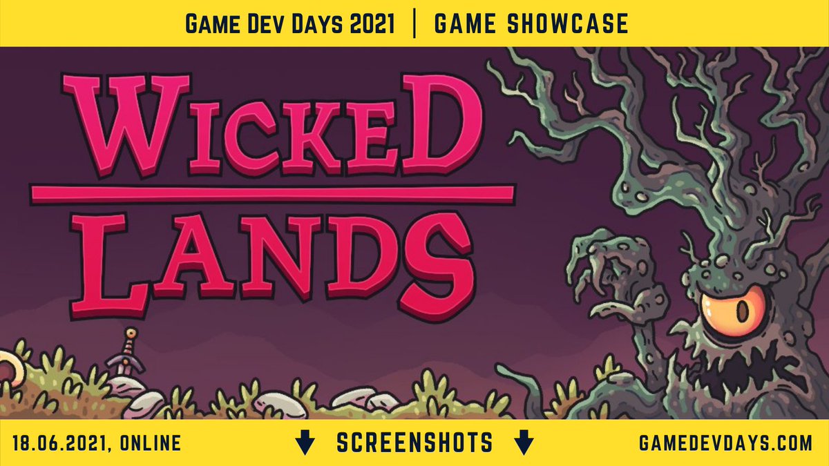 gamedevdays's tweet image. Meet the games being shown at the #gamedevdays 2021!
Wicked Lands is a turn-based tactical roguelike where you slay ogres, rob tombs and barter with witches!
Made by @hugging_dragons
More details at: gamedevdays.com/game/wicked-la…
#indiegame #gddg21