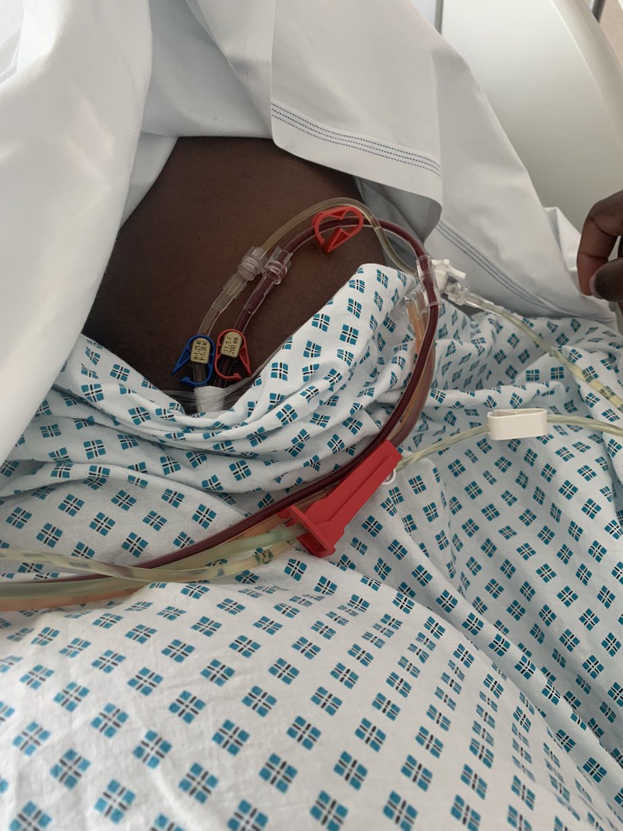 AstarMusicUK's tweet photo. This Saturday (June 19th) is #SickleCellAwarenessDay. As I’m getting my exchange transfusion today (as I do every 6 weeks), I want to take the opportunity to tell my black people to give blood if you can. You can save up to 3 lives and it helps people like me! 🙏🏾 https://t.co/mafodCUxut