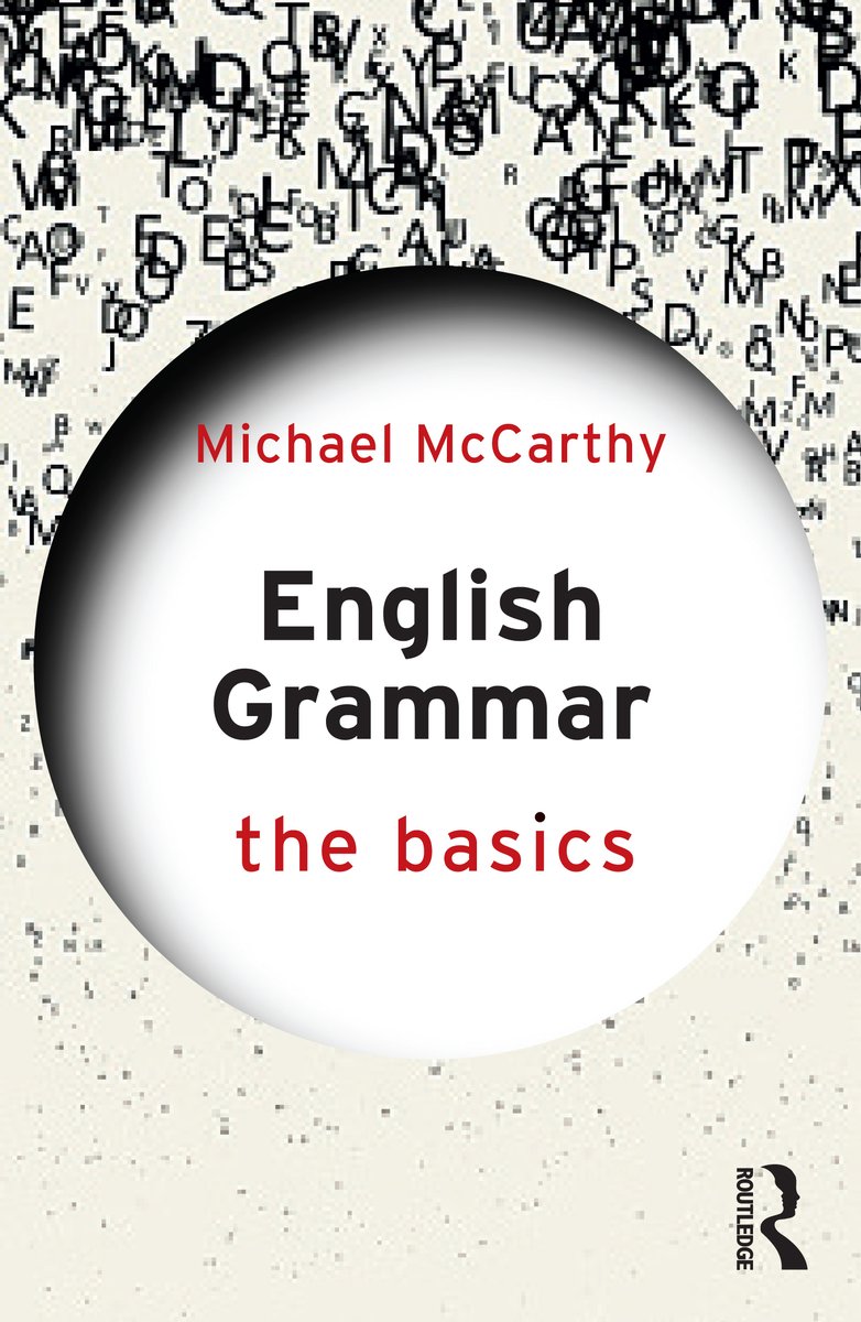 ProfMMcCarthy's tweet image. Pleased to get my new book in the post today. Mainly for A-level and undergrads but, I hope, also for school teachers and the &apos;lost generation&apos; who never studied grammar at school.  I tried to keep it clear and simple. Routledge: a great publisher - many thanks to my editors.