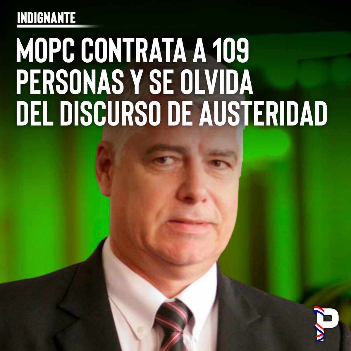 🗣️Arnoldo Wiens, titular del Ministerio de Obras Públicas incorporó a 109 personas para diversos cargos y funciones. Los sueldos de estos nuevos empleados van del mínimo hasta los 19 millones de guaraníes por mes.