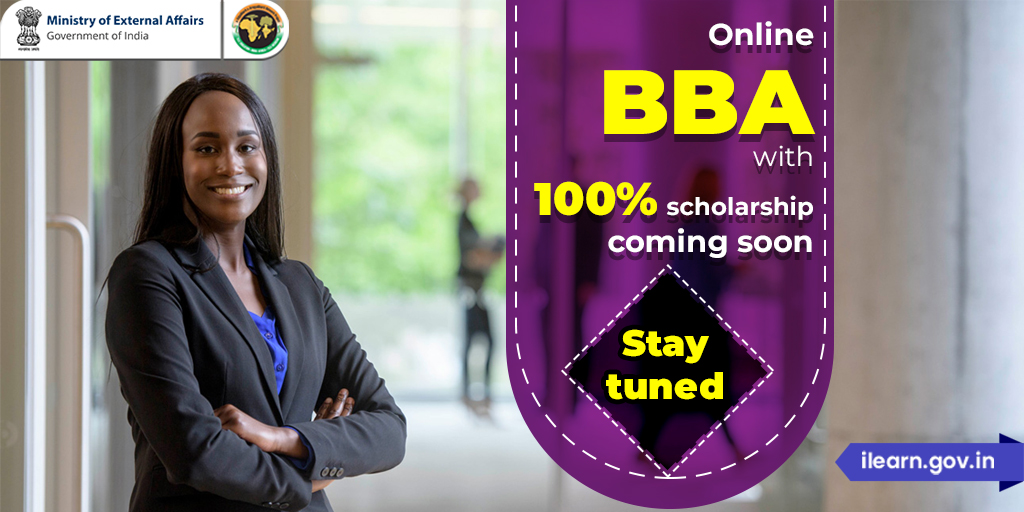 iLearnIndiaAfr's tweet photo. Are you interested in learning the art of managing a 📉 business? Enrolments for #iLearn's online Bachelor of #Business Administration are opening soon. Govt of #India is offering 100% #scholarship. Stay tuned! https://t.co/abl7miogpO

#StudyiLearn #eVBAB #IndiaAfrica #Benin https://t.co/UByTGGq5aF