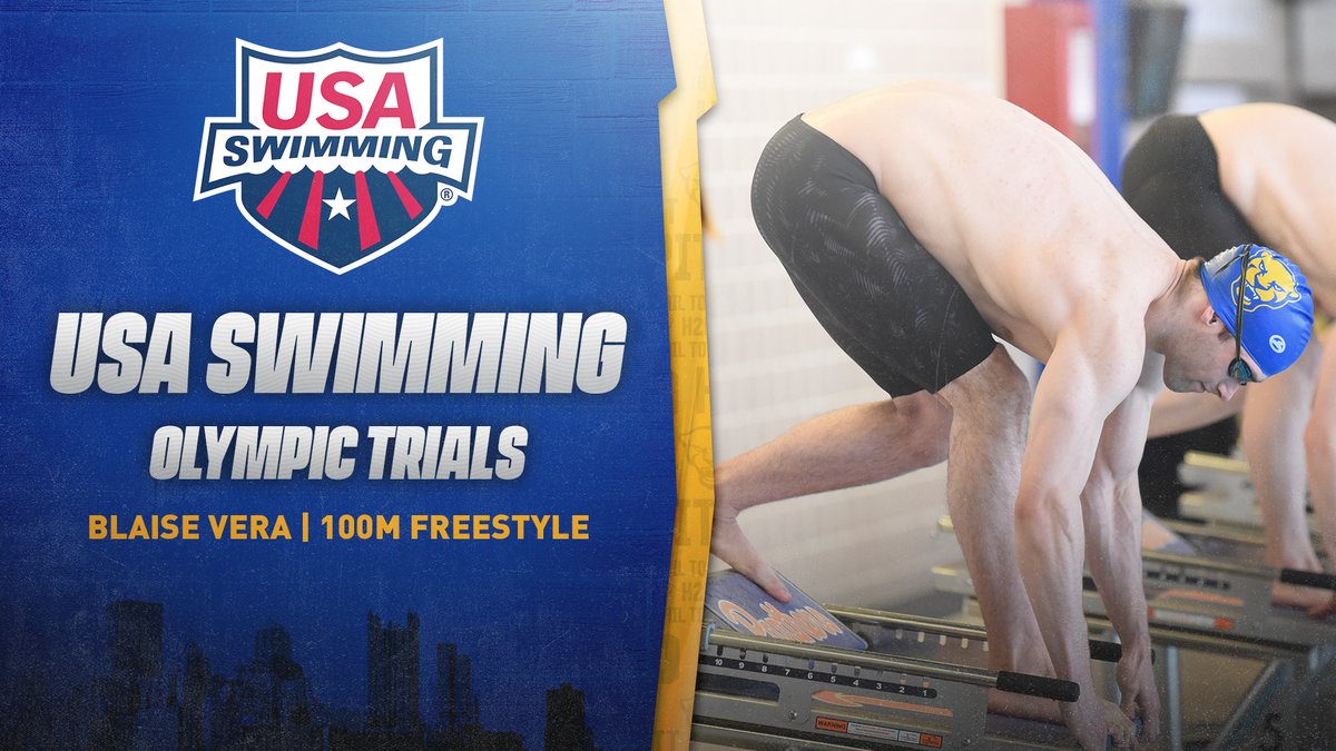 Wishing forever Panther and 4️⃣-time All-American Blaise Vera good luck today as he competes in the 100m free at the US Olympic Trials in Omaha‼️ 🏊‍♂️

⏰ 11 AM (Prelim) | 8 PM (Semis)
📺 bit.ly/3vpoJAw

#H2P | #H2oP
