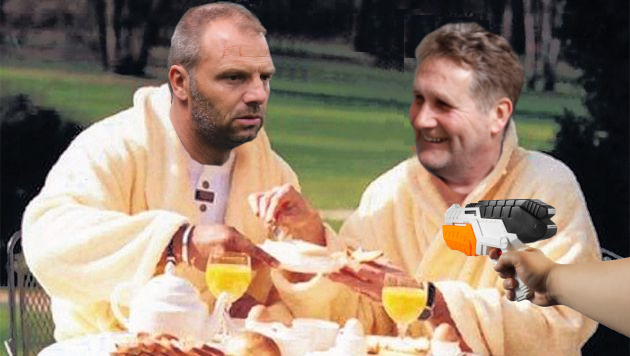 _ChrisWM_'s tweet photo. Het is Manders dus toch gelukt ze weer samen aan een tafel te krijgen....#echteboter #NACPraat https://t.co/dKzhqKJe7b