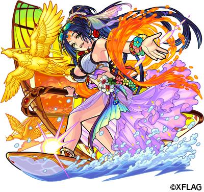 西風ナズ お仕事 テキーラa 進化前 進化 神化 獣神化 通常版に続いてキャラデザ イラスト担当させていただいておりました 火属性のキャラを海辺に と言われると つい夕方のシーンにしがち そういえば初期は レッドリドラを描く機会が多かったなぁ