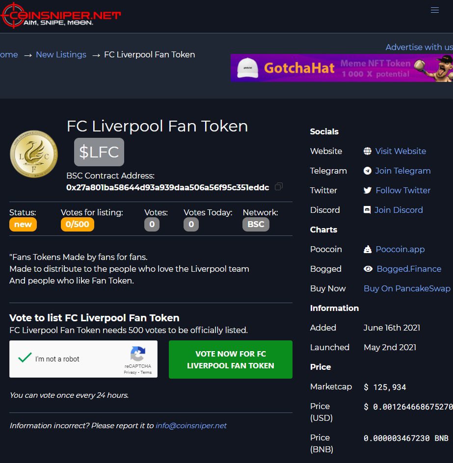 LiverpoolToken's tweet photo. VOTE NOW!! 🙏😁🚀🚀 #LFCFANTOKEN #BSC #CGK 

https://t.co/j5tmyVpNOT https://t.co/eqM4CbnAQ5