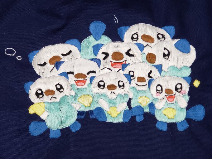 ポケモン刺繍のtwitterイラスト検索結果