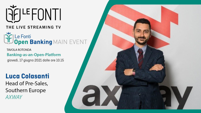 Strataegic2's tweet photo. @Axway parteciperà all'evento online Open Banking Live il 17 giugno 2021 https://t.co/HYStuh83u7 https://t.co/BcxhH2KRG5