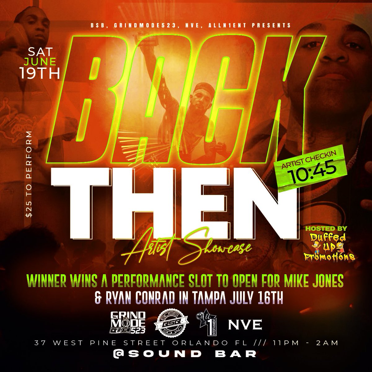 DuffedUpPromo's tweet image. #DuffedUp’s LineUp‼️🤟🏾🟠

06/19: “Back Then” Artist Showcase w/ Devonta Gates‼️🔥🎤

07/03: Trap🏚 vs R&amp;amp;B😌 w/ 808ENT🔥

NO LAME SHIT‼️🗣🙅🏾‍♂️🥴 YGUFU‼️#DuffedUpForever #LITeventsONLY #SupportBlackBusiness #WeBackOutside