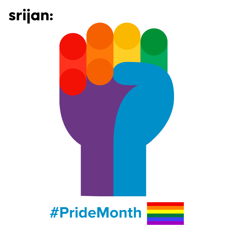 Srijan's tweet photo. Srijan takes #PRIDE in celebrating diversity in the workplace. Inclusion and equality is at the core of Srijan’s principles. Happy #PrideMonth to everyone. 

#Pride2021 https://t.co/yA4hJbMrNQ