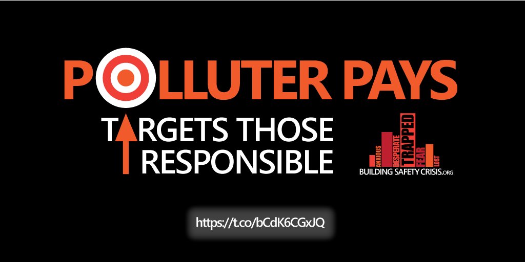 Today we are relaunching the campaign to get the "polluters Pays" Bill into law. We will use this space to convice <a href="/RobertJenrick/">Robert Jenrick</a> <a href="/team_greenhalgh/">Stephen Greenhalgh</a> <a href="/BorisJohnson/">Boris Johnson</a>  and government to use the principle of the Environment Protection Act on buildings with safety problems in the UK.