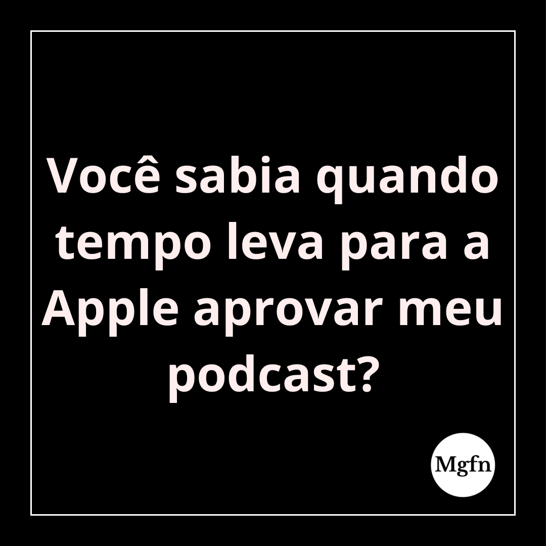 megafono_host's tweet photo. Depois da submissão do seu podcast para a Apple via o Podcasts Connect, seu podcast será revisado pela Apple para aprovação. Esse processo pode levar até cinco dias úteis.

https://t.co/vaH6lqk1BY https://t.co/YezRsuK1jb