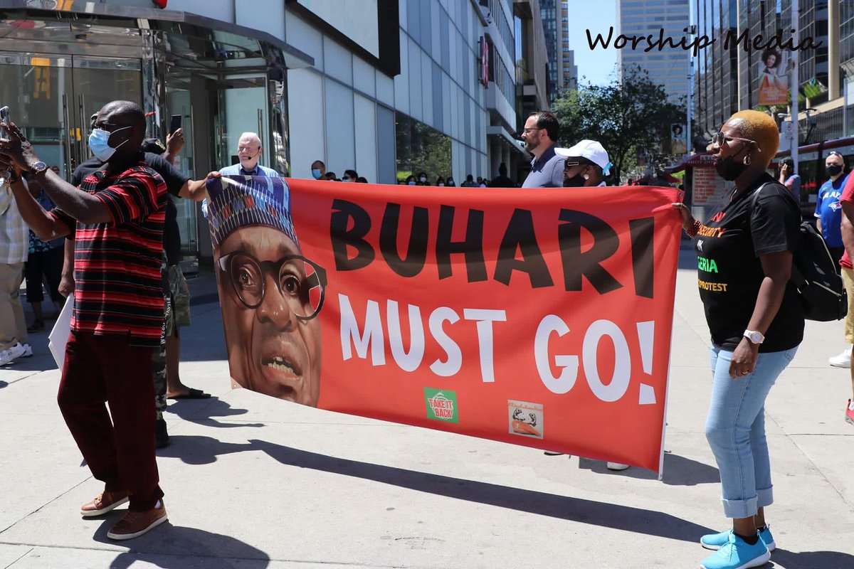 sowore's tweet photo. Folks: There is a strategic victory won in forcing @mbuhari &amp; his cohorts out of @Twitter! Even before he was forced out of @twitter, we had forced him to close his comment box! Now let’s intensify, we don’t need a tyrant, a misogynist, a terrorist, an invalid Pres #BuhariMustGo https://t.co/kyFRSCZd3I