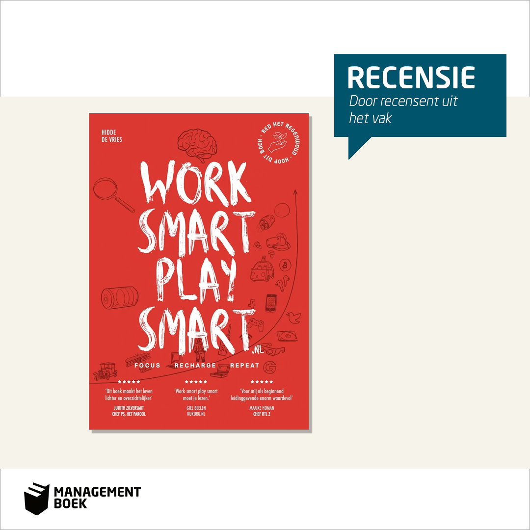 'Door de afwisseling tussen theorie en voorbeelden leest het boek makkelijk weg. Verwacht echter niet dat de wereld er opeens anders uit ziet. Je zult aan het werk moeten.'
<a href="/RoyvdAnker/">Roy van den Anker</a> las Work smart play smart van Hidde de Vries en ging aan de slag > bit.ly/2SBzemQ